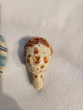 Load image into Gallery viewer, ITALICA ARS Hand Painted Ceramic Bottle Lady Olive Oil Decantor Made in Italy 7"