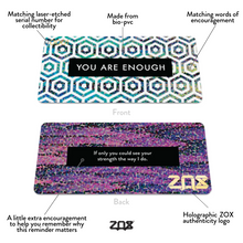 Load image into Gallery viewer, "YOU ARE ENOUGH" ZOX Bracelet Band