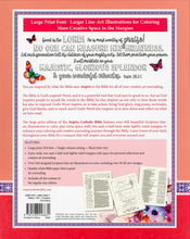Load image into Gallery viewer, NLT Inspire Catholic Bible - Large Print Edition (Pink Fields w/ Rose Gold Leatherlike)