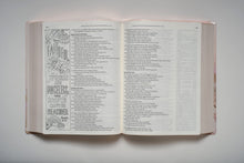 Load image into Gallery viewer, NLT Inspire Catholic Bible - Large Print Edition (Pink Fields w/ Rose Gold Leatherlike)