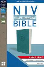 Load image into Gallery viewer, NIV Value Thinline Bible - Turquoise or Pink Leathersoft