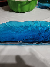 Load image into Gallery viewer, Art Glass Blue Dish (L and G Treasures)