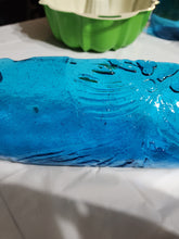 Load image into Gallery viewer, Art Glass Blue Dish (L and G Treasures)
