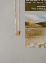 Load image into Gallery viewer, "Rescued" Gold Necklace - (Dear Heart)