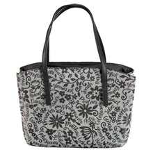 Load image into Gallery viewer, Books Of The Bible Floral, Purse Bible Cover, Extra Large