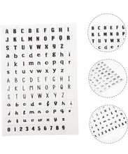 Load image into Gallery viewer, Alphabet & Number Stamps 114 pc, Crafter's Square