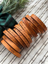 Load image into Gallery viewer, Bracelets - Encouraging Thin Leather