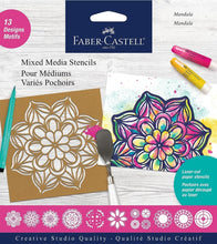 Load image into Gallery viewer, Mixed Media Paper Stencils - Faber Castell