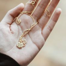 Load image into Gallery viewer, Necklace - Gold Honeycomb - Psalm 119:103 (Daily Grace)