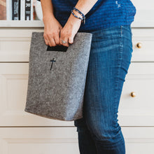 Load image into Gallery viewer, Cross-Cut Tote Bag(Blessed Be Boutique)