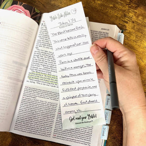 Bible Side Notes®! Printed by Post-It® (Blessed Be Boutique)