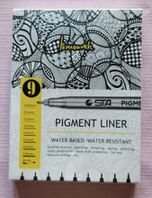 Load image into Gallery viewer, Pigment Liner, Water Based, Water Resistant - Brusarth