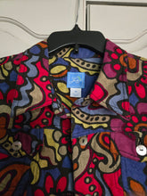 Load image into Gallery viewer, Lark Lane Women’s Multicolored LS Trendy Coat/jacket