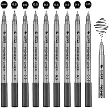 Load image into Gallery viewer, Pigment Liner, Water Based, Water Resistant - Brusarth