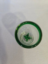 Load image into Gallery viewer, Blown Glass/cup/shot glass with agave succulent