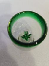 Load image into Gallery viewer, Blown Glass/cup/shot glass with agave succulent