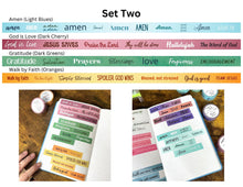 Load image into Gallery viewer, Scriptural Accents Washi Tape
(Blessed Be Boutique)