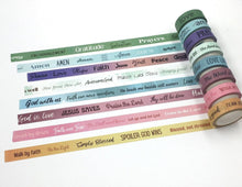 Load image into Gallery viewer, Scriptural Accents Washi Tape
(Blessed Be Boutique)