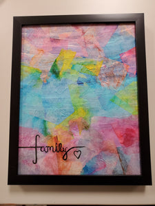 Original Artwork by Linda Crummer - "Family"