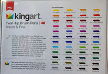 Load image into Gallery viewer, Pro Twin - Tip Brush Pens (48) (kingart)