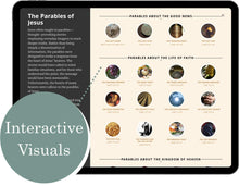 Load image into Gallery viewer, NLT Wide Margin Bible / Filament Enabled Edition (Ocean Blue Floral Harcover)
