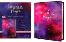 Load image into Gallery viewer, NLT Inspire Prayer Bible - Giant Print (Purple Leatherlike)