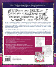 Load image into Gallery viewer, NLT Inspire Prayer Bible - Giant Print (Purple Leatherlike)
