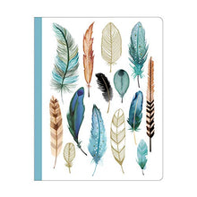 Load image into Gallery viewer, Journal - Feather Spiral Notebook