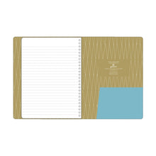 Load image into Gallery viewer, Journal - Feather Spiral Notebook