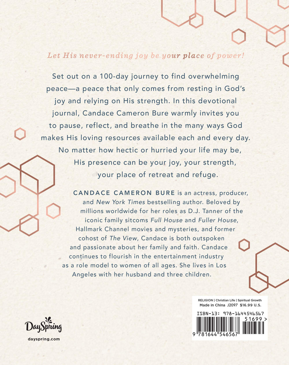 Devotional Journal 100 Days of Joy and Strength (Candace Cameron