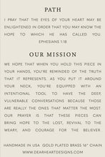 Load image into Gallery viewer, Necklace - Path (Dear Heart)