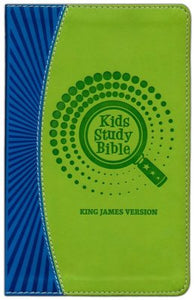 KJV Kids Study Bible Soft leather-look, purple/green