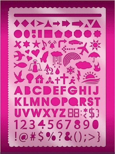 Stencil - Inspirational Journaling (Series 1)