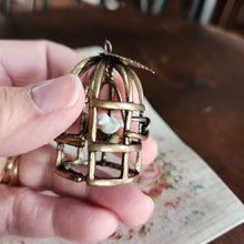 Load image into Gallery viewer, Vintage Trinkets - Bird in Cage - Prima Marketing