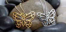 Load image into Gallery viewer, Butterfly Necklace or Pendant