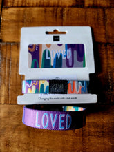 Load image into Gallery viewer, ZOX- Wristband/Bracelet - &quot;LOVED&quot;