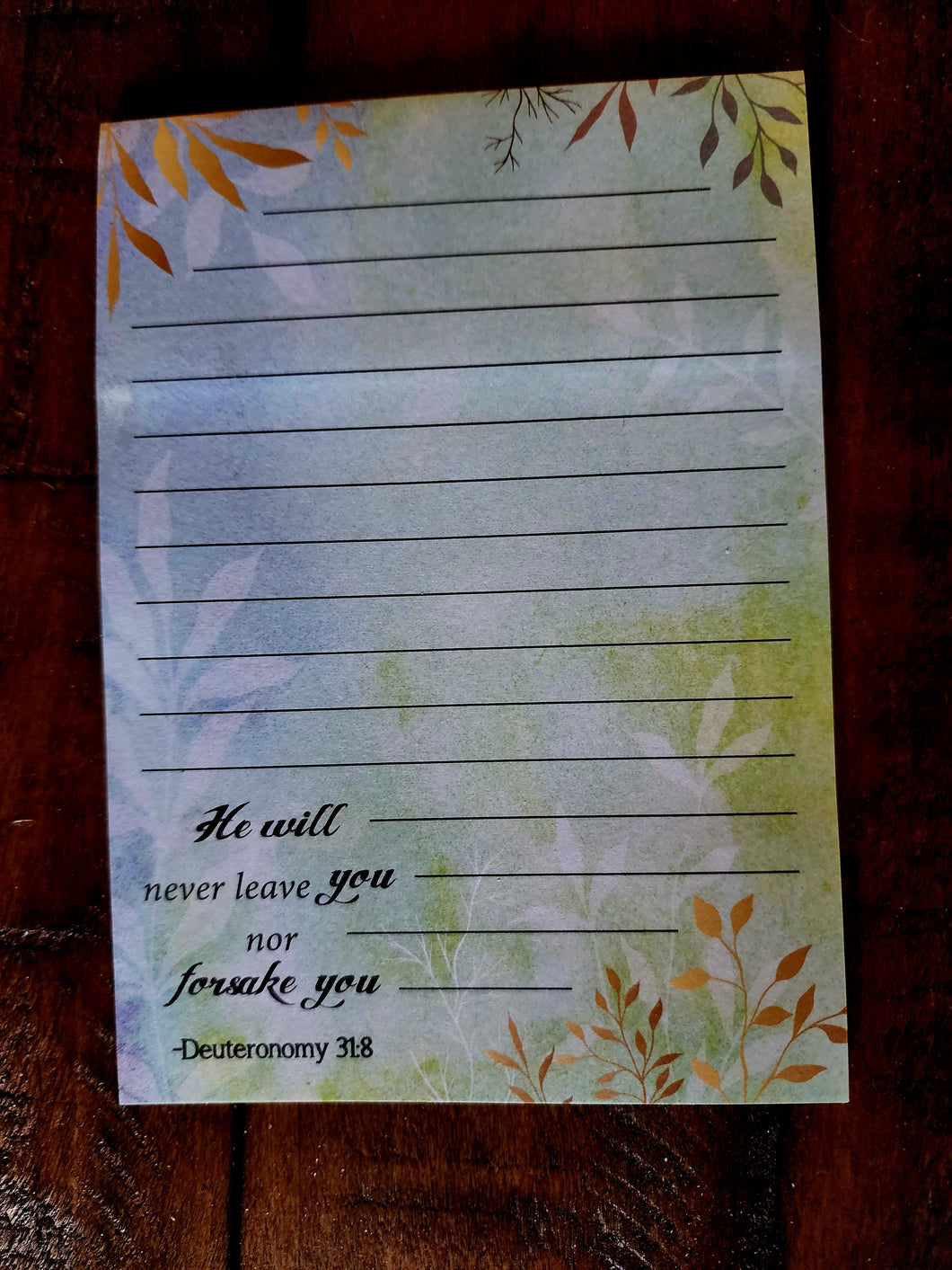 Sticky Notes Scripture Pad