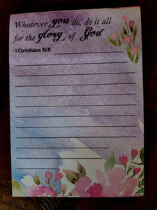 Sticky Notes Scripture Pad