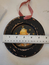 Load image into Gallery viewer, Wooden Plate Christmas Decoration