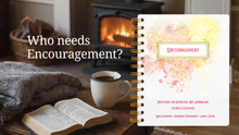 Load image into Gallery viewer, Encouragement -Devotions for Expressive Art Journaling Book