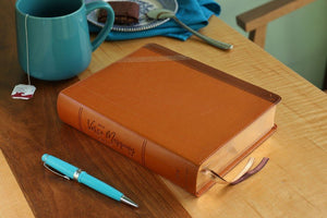 NIV Verse Mapping Bible (Brown Leathersoft)