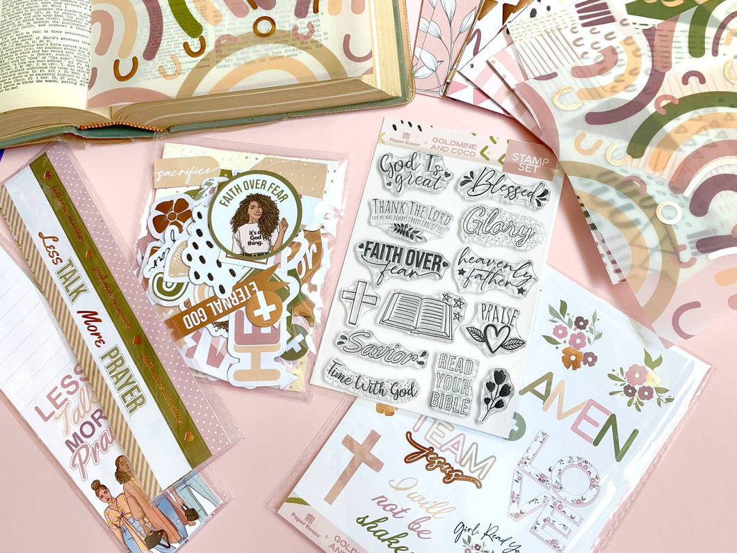 Bible Journaling Kit - Goldmine & Coco Collab