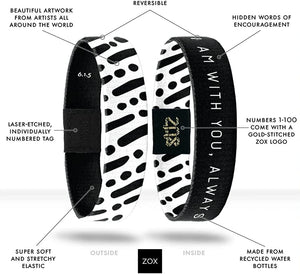 ZOX -Wristband - "I Am With You Always"
