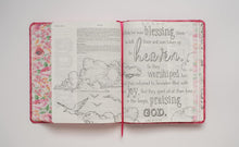 Load image into Gallery viewer, Inspire Bible NLT, Filament Enabled (Hardcover LeatherLike, Pink Peony): The Bible for Coloring &amp; Creative Journaling