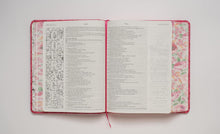 Load image into Gallery viewer, Inspire Bible NLT, Filament Enabled (Hardcover LeatherLike, Pink Peony): The Bible for Coloring &amp; Creative Journaling