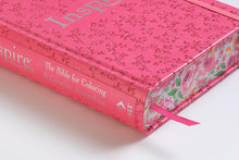 Load image into Gallery viewer, Inspire Bible NLT, Filament Enabled (Hardcover LeatherLike, Pink Peony): The Bible for Coloring &amp; Creative Journaling