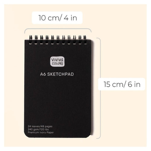 A6 Sketchpad (Viviva Colors)