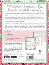 Load image into Gallery viewer, Inspire Bible NLT, Filament Enabled (Hardcover LeatherLike, Pink Peony): The Bible for Coloring &amp; Creative Journaling
