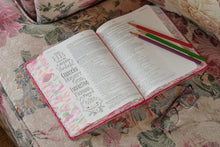 Load image into Gallery viewer, Inspire Bible NLT, Filament Enabled (Hardcover LeatherLike, Pink Peony): The Bible for Coloring &amp; Creative Journaling