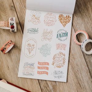 Bible Study Stickers - Volume 1 (Daily Grace)